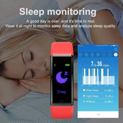 Fitness Smart Watch Activity Tracker Heart Rate For Women Men Oxygen BP Monito