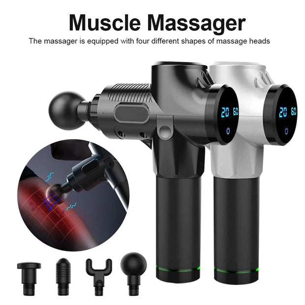 Electric Muscle Massage Gun with Bag