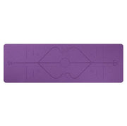 TPE Yoga Mat with Position Line