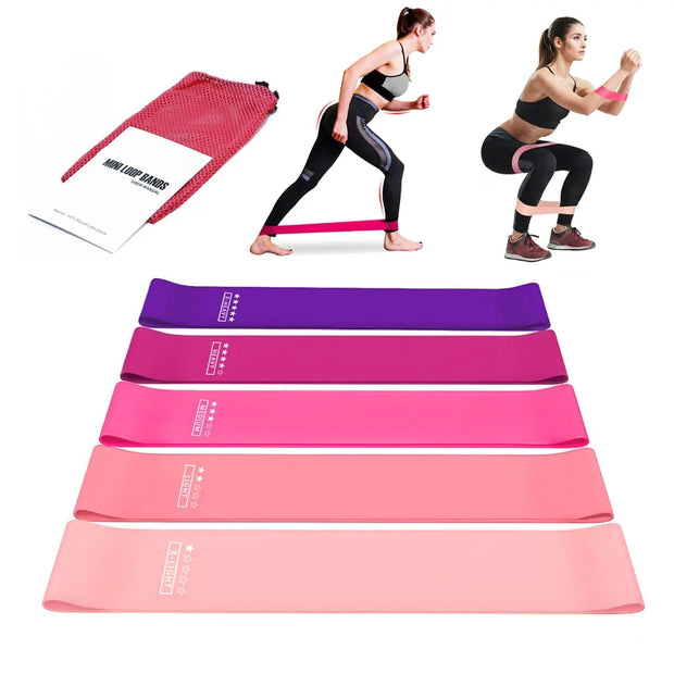 Resistance Band Set: Home Gym Fitness Training