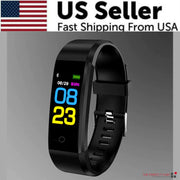 Fitness Smart Watch Activity Tracker Heart Rate For Women Men Oxygen BP Monito