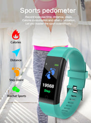 Fitness Smart Watch Activity Tracker Heart Rate For Women Men Oxygen BP Monito