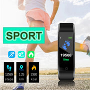 Fitness Smart Watch Activity Tracker Heart Rate For Women Men Oxygen BP Monito