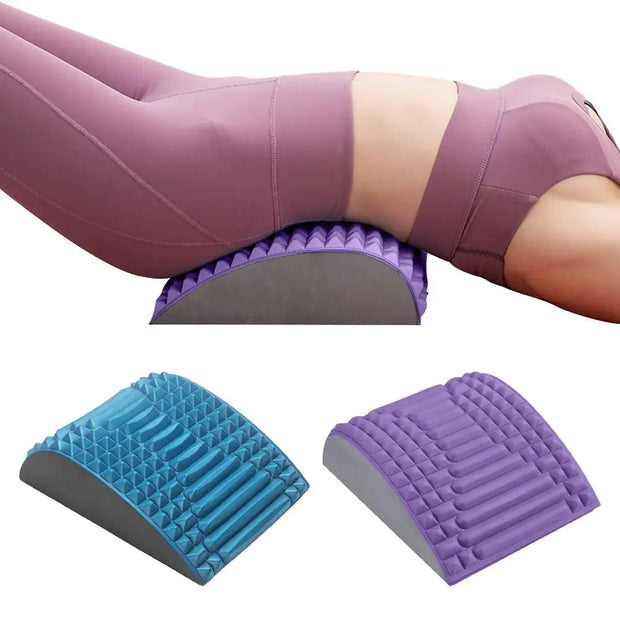 Back Stretcher Pillow Neck Lumbar Support Massager