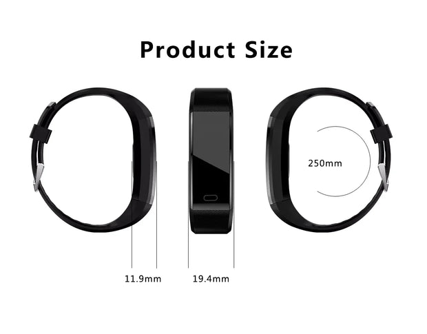 Fitness Smart Watch Activity Tracker Heart Rate For Women Men Oxygen BP Monito