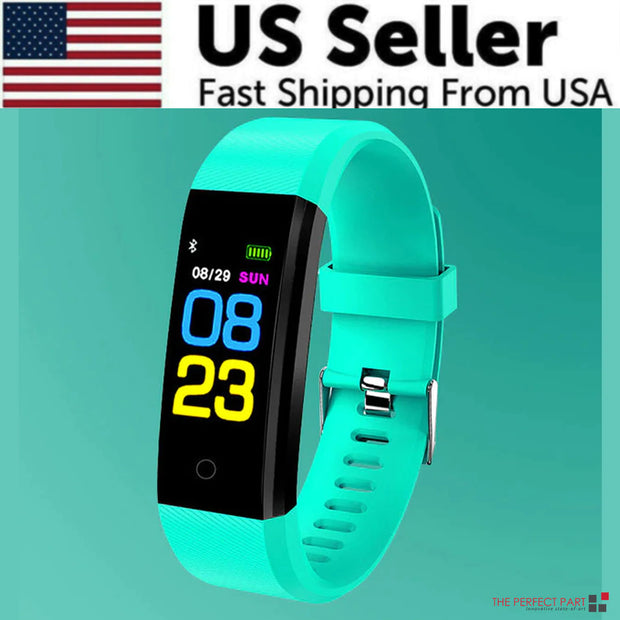 Fitness Smart Watch Activity Tracker Heart Rate For Women Men Oxygen BP Monito